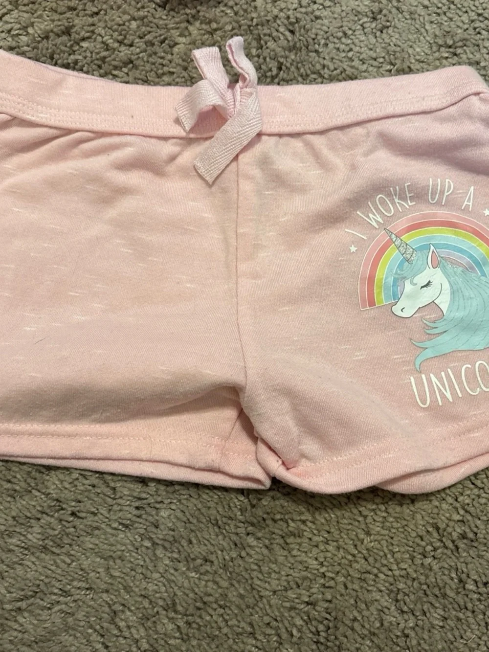 Justice White Girls' Bike Shorts